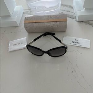 Jimmy Choo Black Sunglasses with Case…NEW